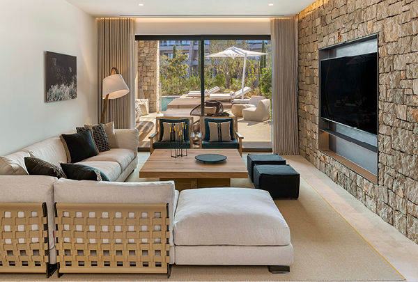 WOW Infinity villa living room